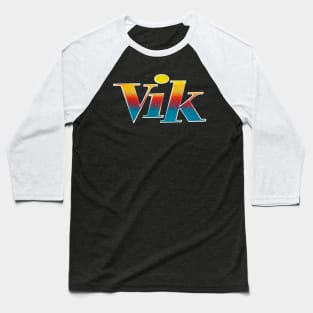 Vik Records Baseball T-Shirt